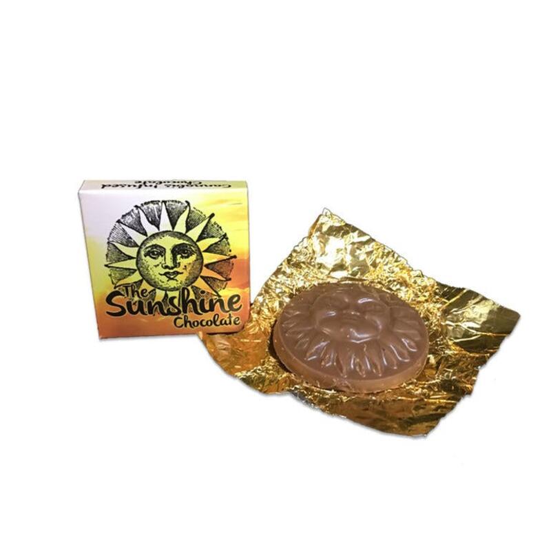 Sunshine Medallions 300mg THC - Milk Chocolate