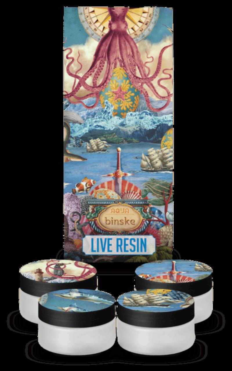 Binske | Rose Live Resin Budder .5g