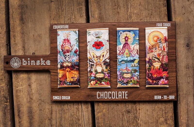 Binske - Chocolate Bar - Honduran Oro Maya Cacao 75%