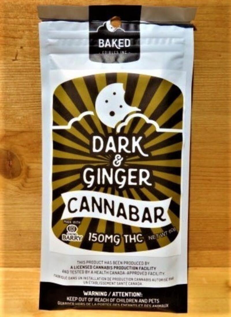 Dark & Ginger Cannabar 150mg THC
