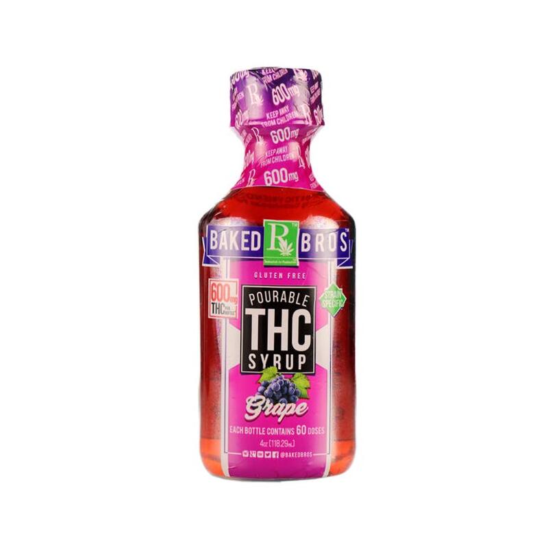 THC Syrup Grape 600mg