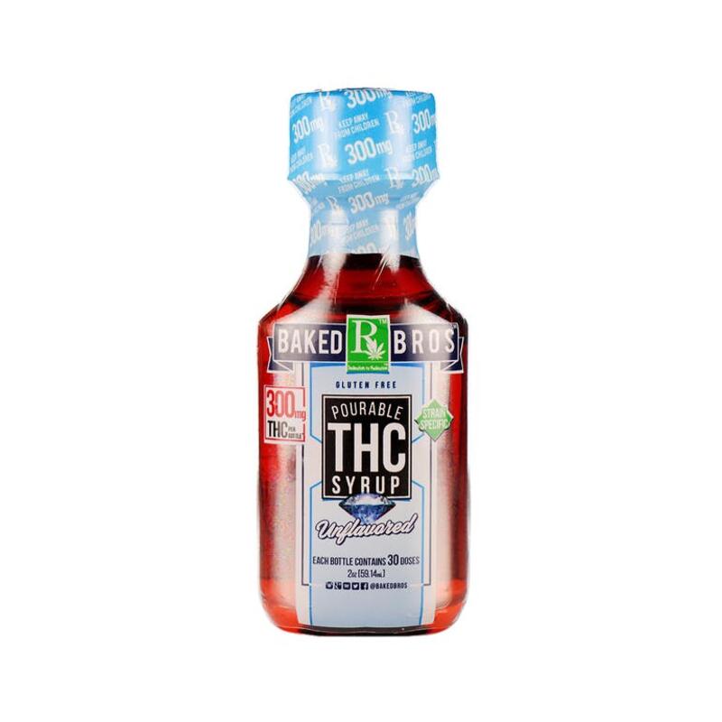 THC Syrup Unflavored 300mg