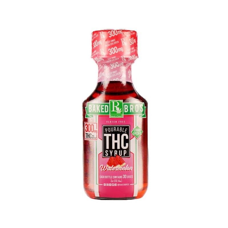 THC Syrup Watermelon 300mg
