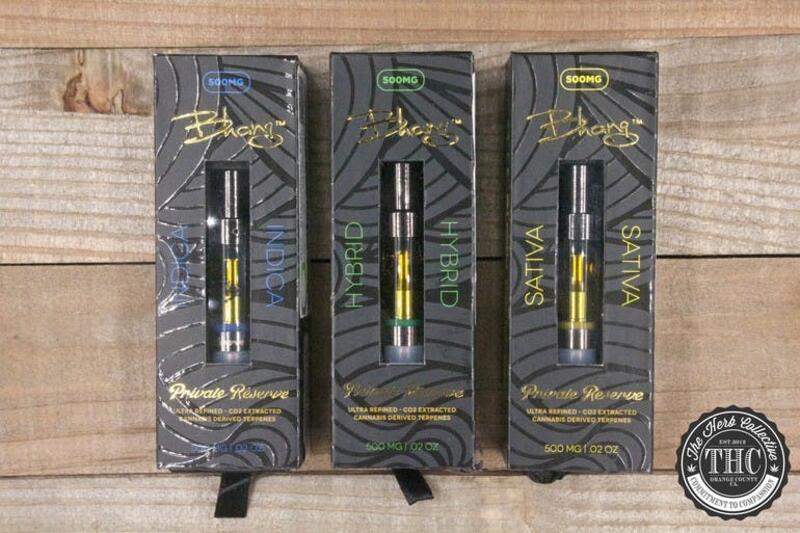 BHANG | PRIVATE RESERVE OIL CARTRIDGE 500MG