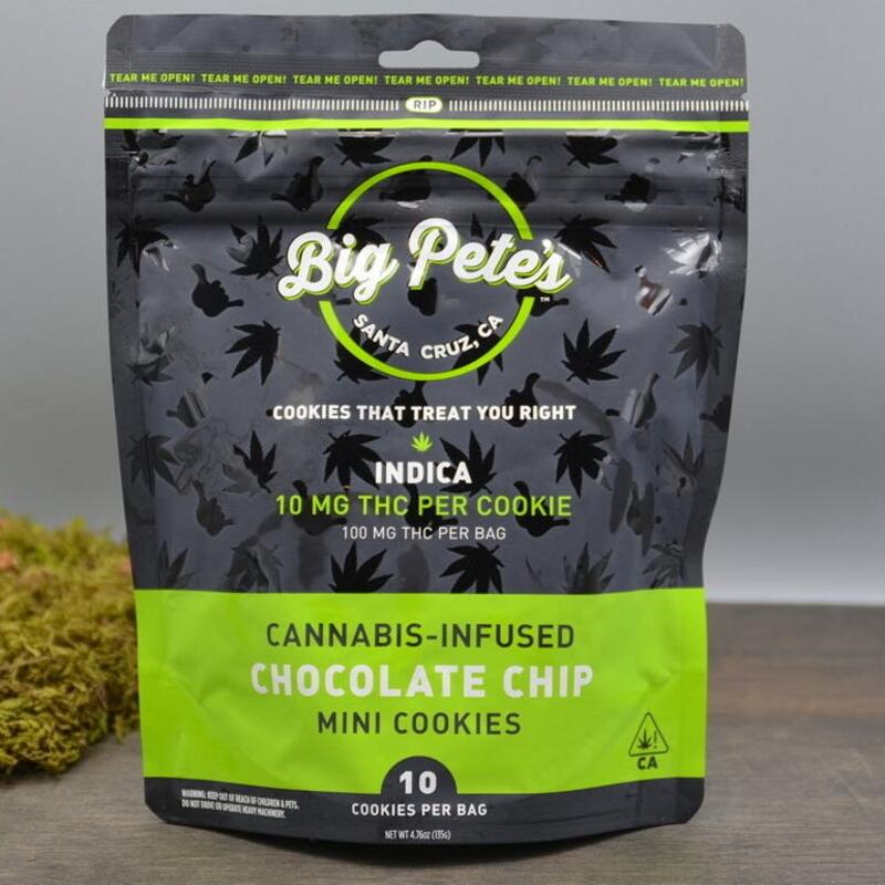 Choc Chip Cookie 10pk - Big Petes Treats