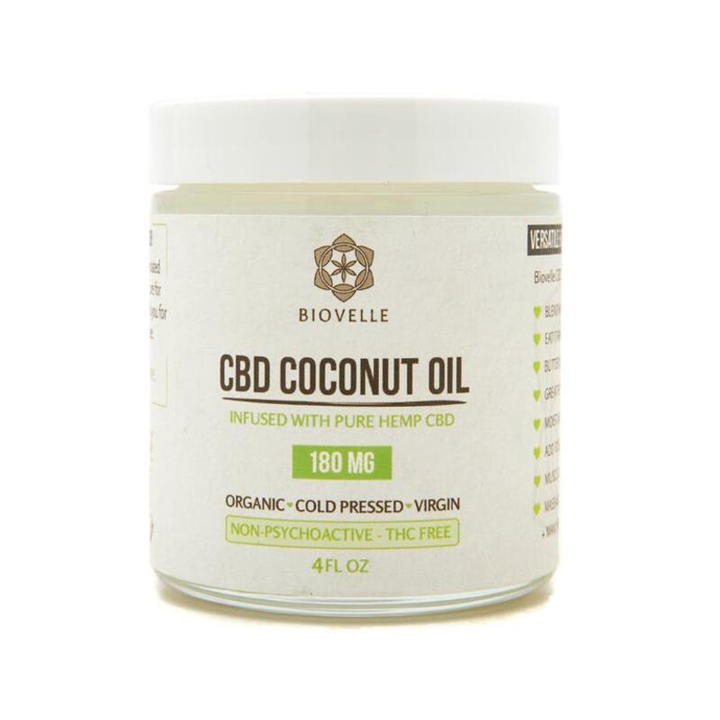 CBD Coconut oil 180mg - 4oz