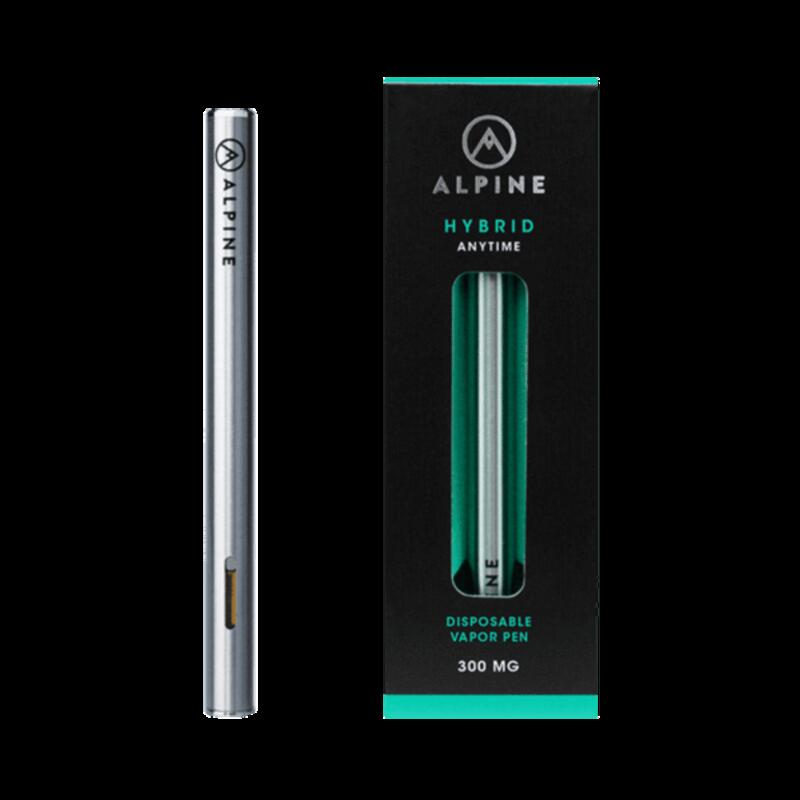 Alpine Cool Mint Disposable Vapor Pen 300mg