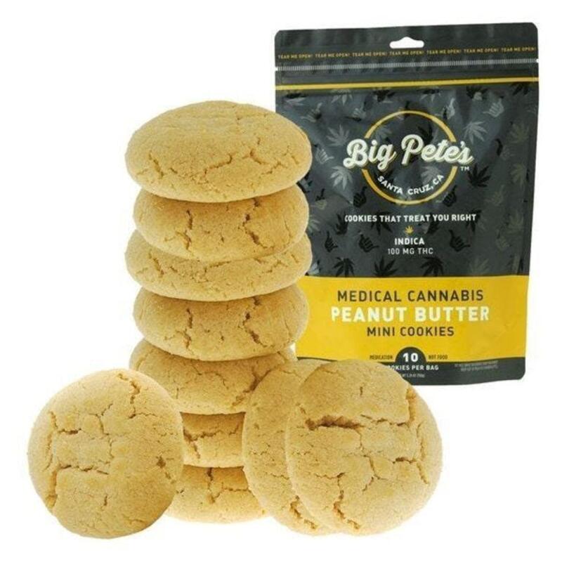 Big Petes | Peanut Butter Cookies INDICA 100mg