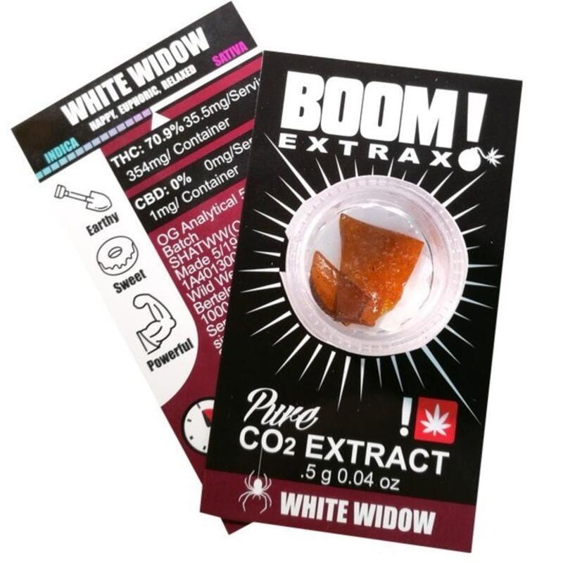 BOOM! Extrax White Widow Shatter