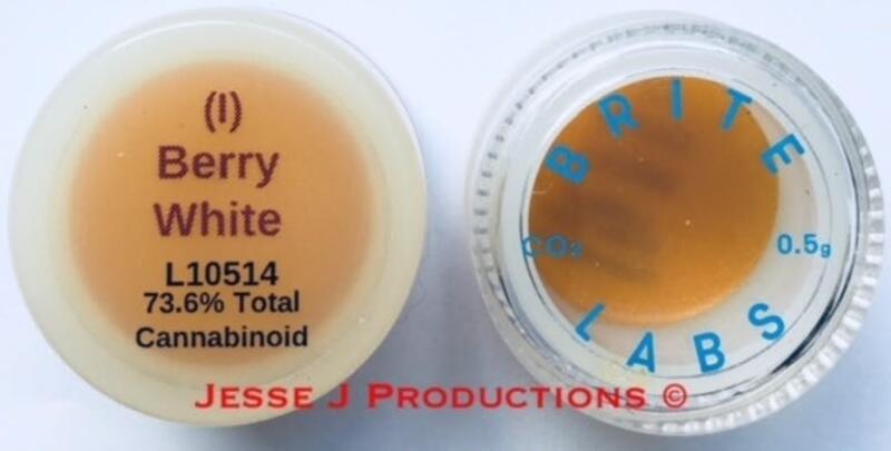 BERRY WHITE / WAX - BRITE LABS - THC: 73.6%