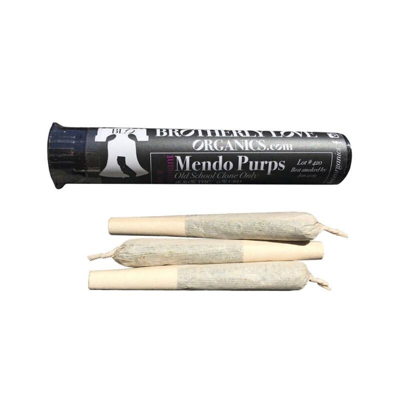 3-Pack Premium Joints - Mendo Purps