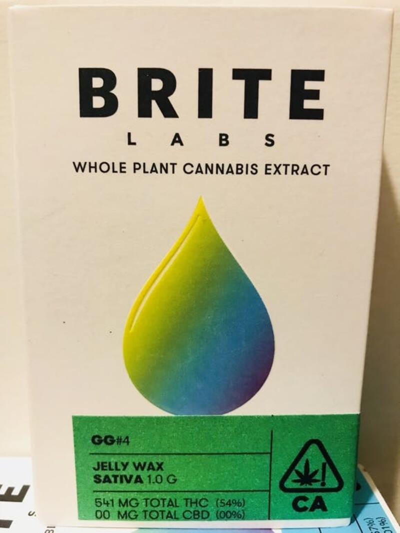 BRITE LABS: GG#4 NEW JELLY WAX