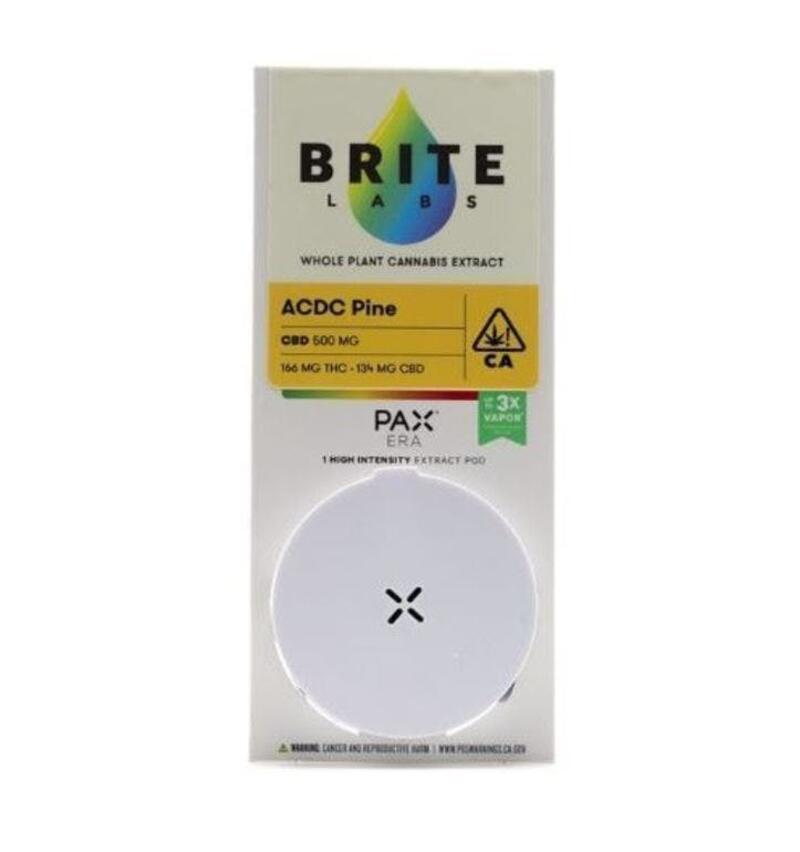 Brite Labs - ACDC Pine 1:1 Pax Pod