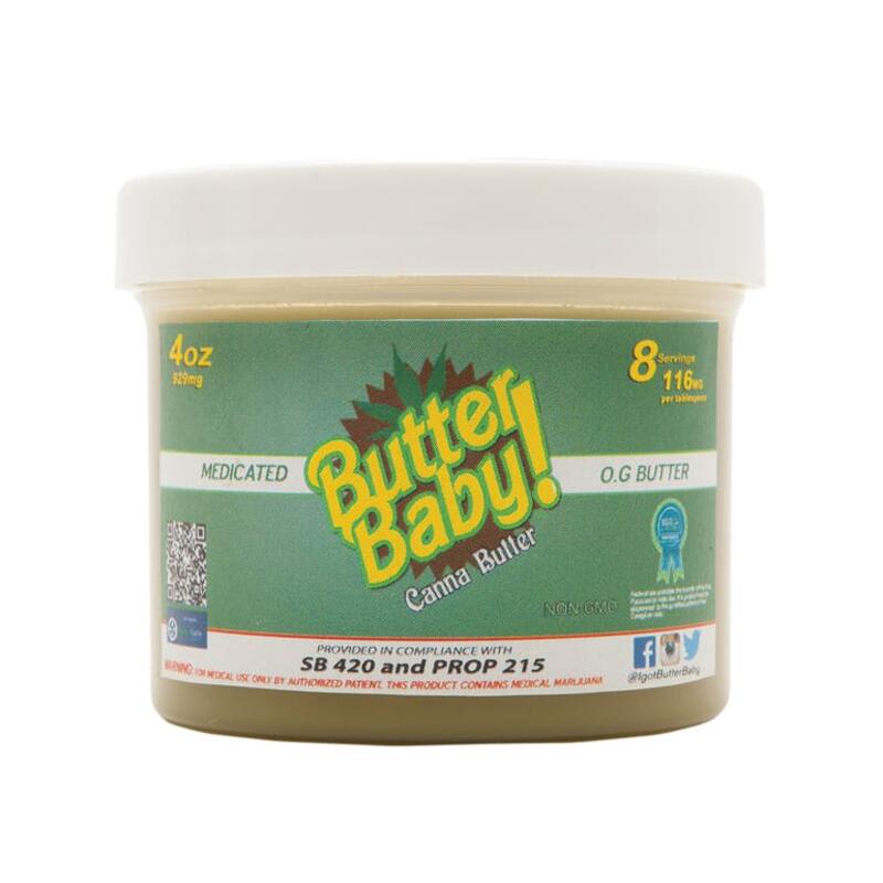 Butter Baby, Medicated O.G Butter