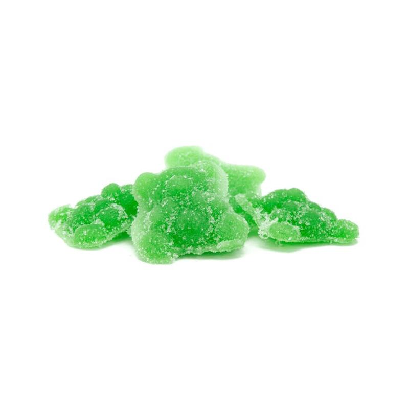 Green Apple CBD Gummy Bears 100mg
