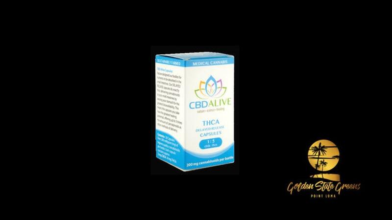 CBD Alive - THCA Delayed Release Capsules