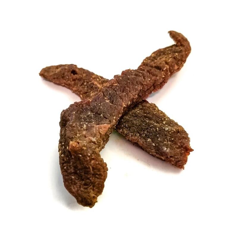 Beef Jerky - Peppered 100mg