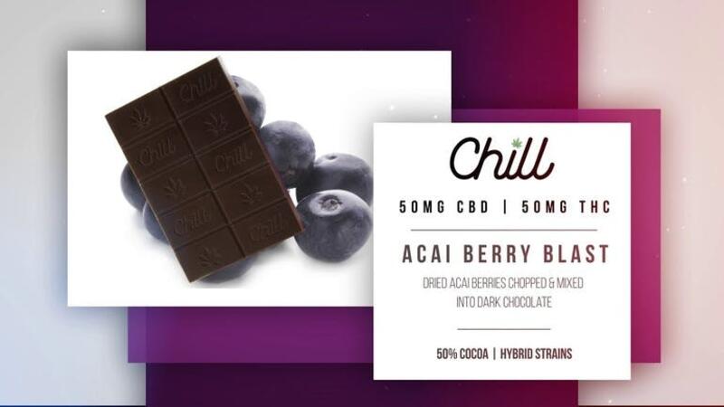 1:1 • Dark Chocolate Acai Berry • Chill Chocolate