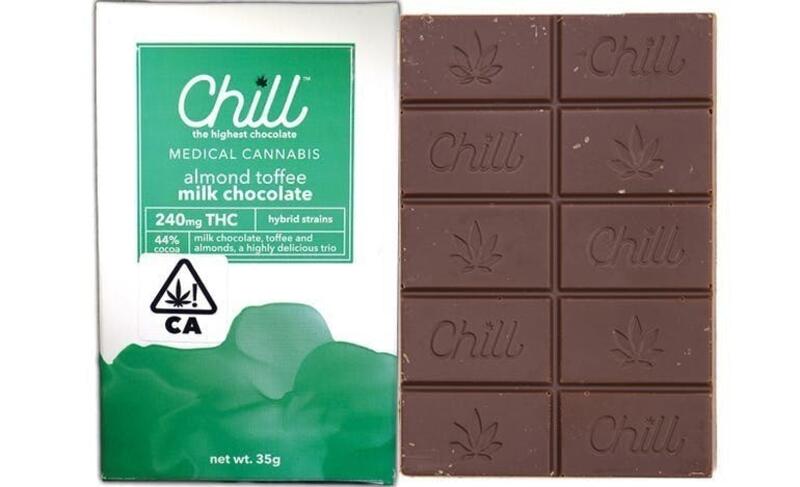 Chill Chocolate - Almond Toffee (240mg)