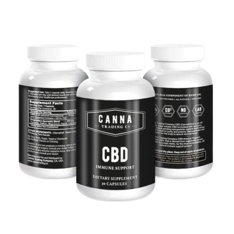 CBD Immune Support Canna Capsules