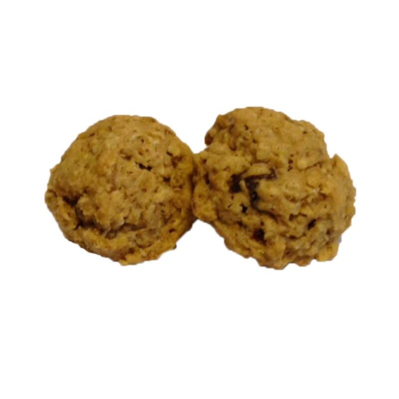 Cannabitz Oatmeal Ginger Raisin Cookies