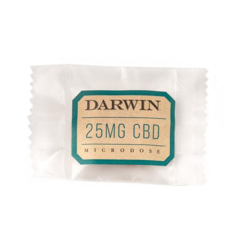 Darwin Caramel Hard Candy 25mg CBD