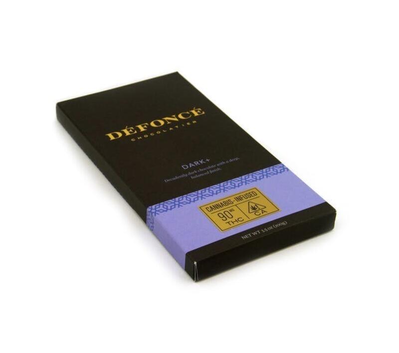 Defonce - Dark+ Chocolate Bar - 90mg THC