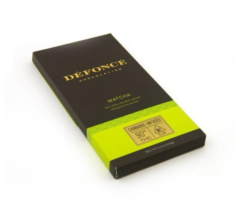 Defonce - Matcha Chocolate Bar - 90mg THC