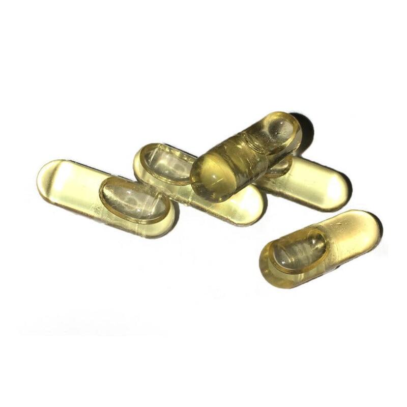 25mg THC Clear Medi Caps (5 pack)