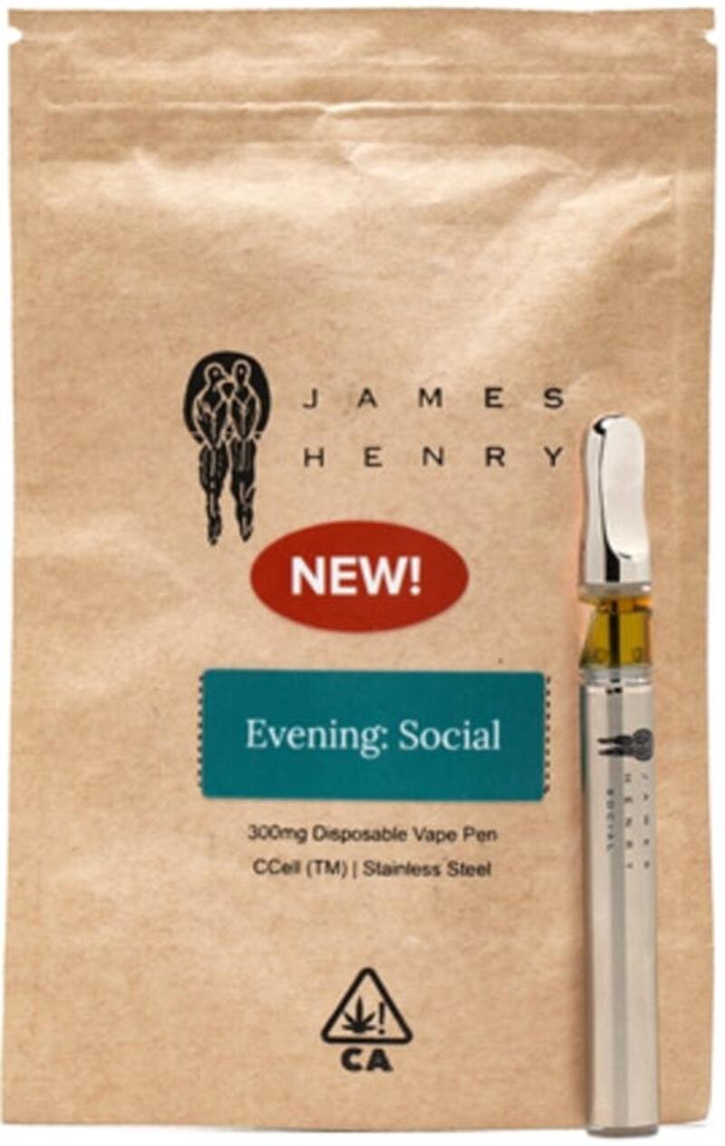 Evening: Social 300mg Disposable Vape Pen