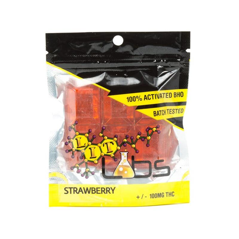Strawberry Hard Candy 100mg