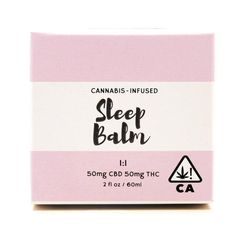 Cannabis - Infused Sleep Balm 1:1