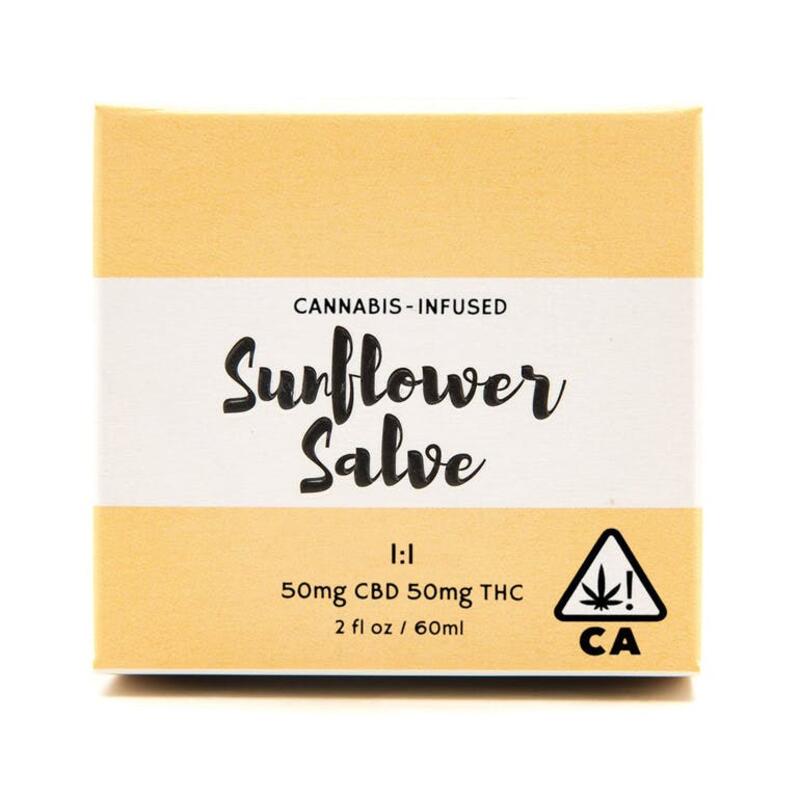 Cannabis - Infused Sunflower Salve 1:1