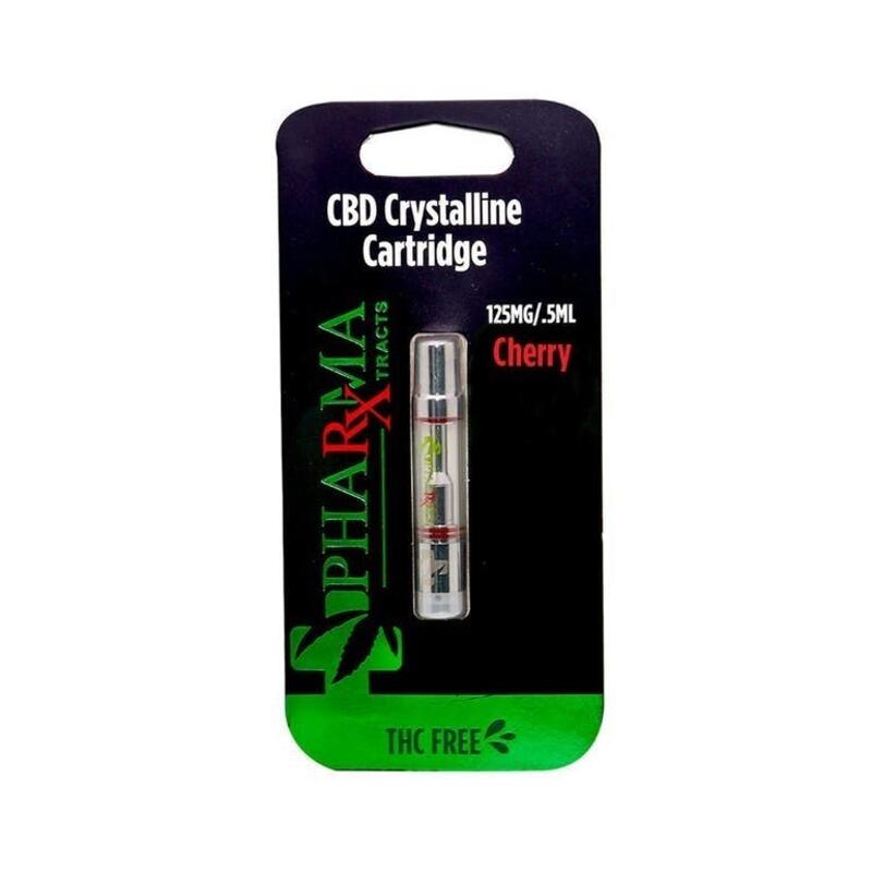 Cherry CBD Crystalline Cartridge
