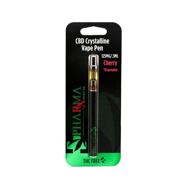 Cherry CBD Crystalline Disposable Vape Pen