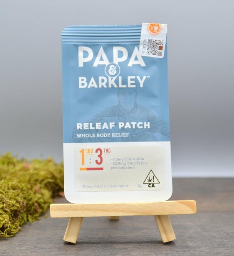 Releaf Patch THC - Papa & Barkley