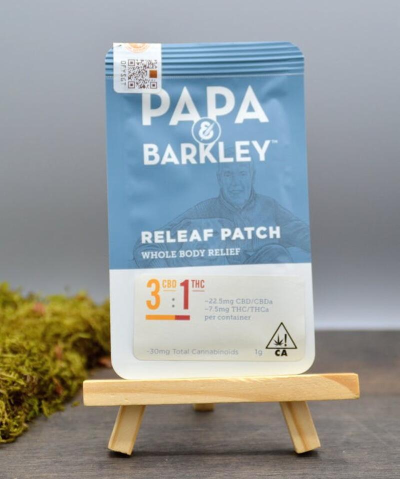 Releaf Patch CBD - Papa & Barkley