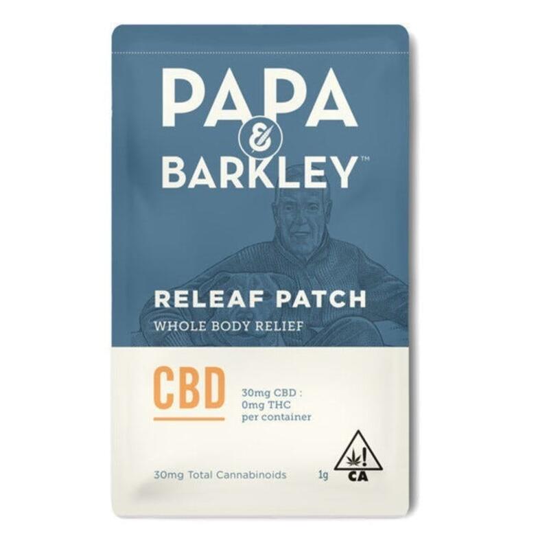 Papa & Barkley | Releaf™ Patch CBD 30mg
