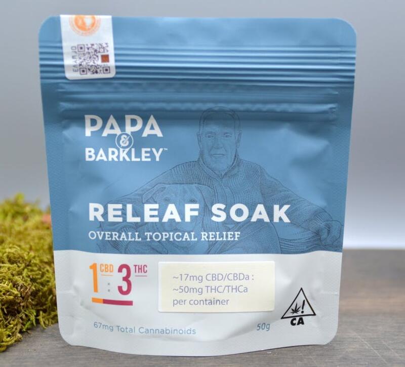 Releaf Soak THC - Papa & Barkley