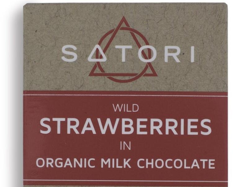 CBD-Rich Wild Strawberries in Milk Chocolate 100mg