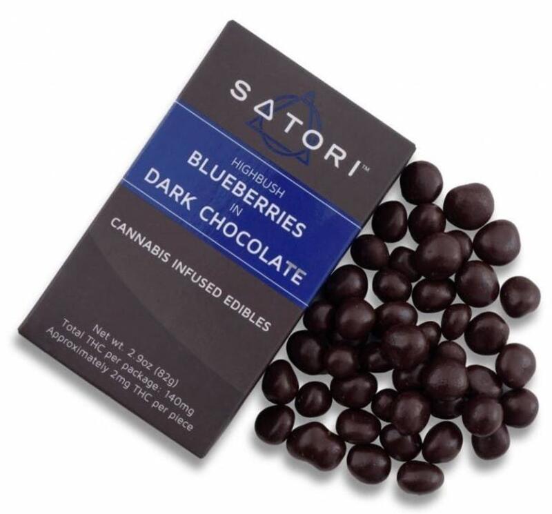 Satori | Dark Chocolate Blueberries 100mg