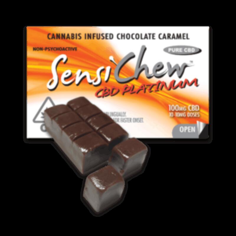 100mgCBD Platinum Chocolate - Sensi Chew