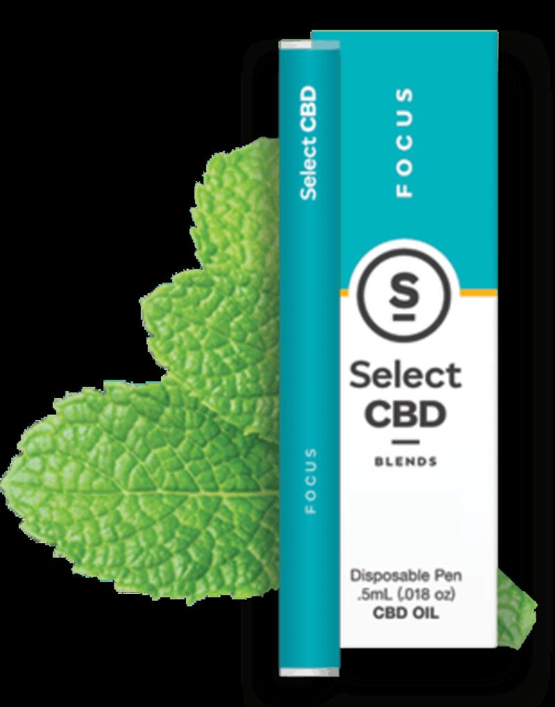 CBD Focus Peppermint Disposable 50.5%CBD (SELECT)