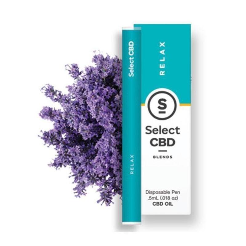 [Disposable] 500mg CBD Lavender - Select Oil