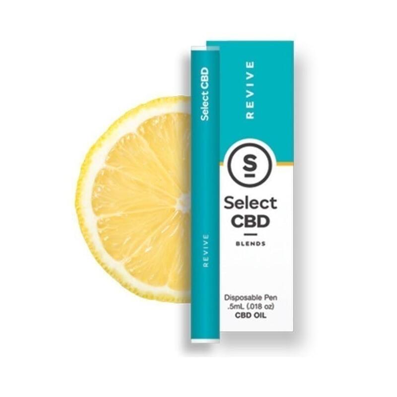 [Disposable] 500mg CBD Lemon - Select Oil
