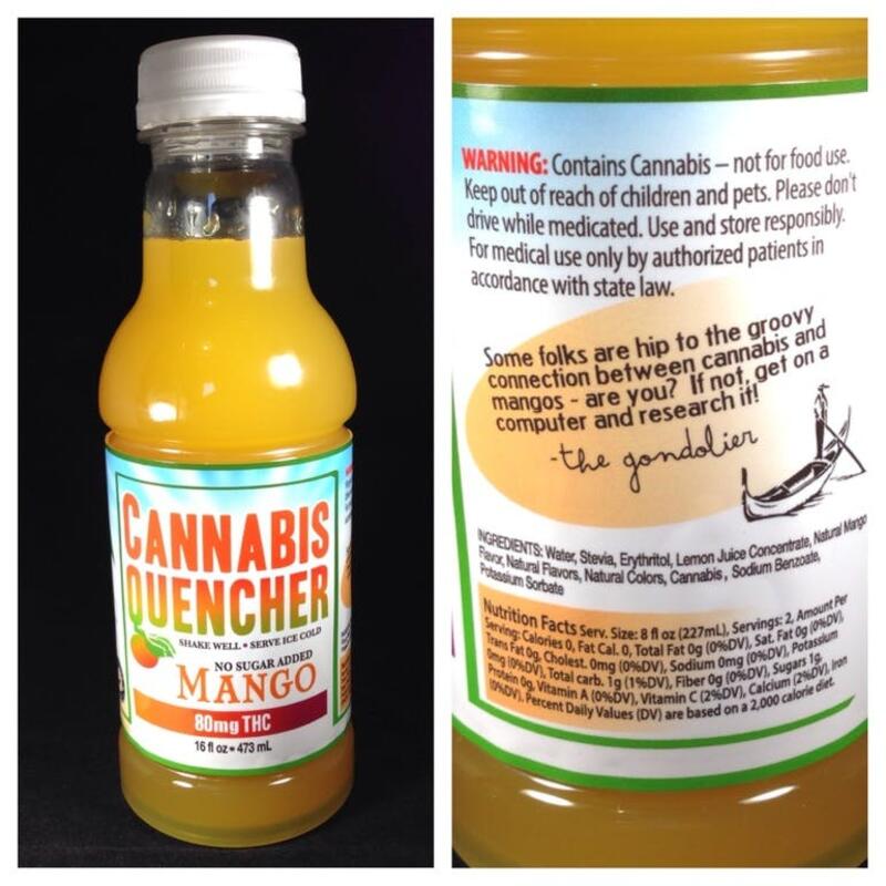 Cannabis Quencher - Mango 100mg