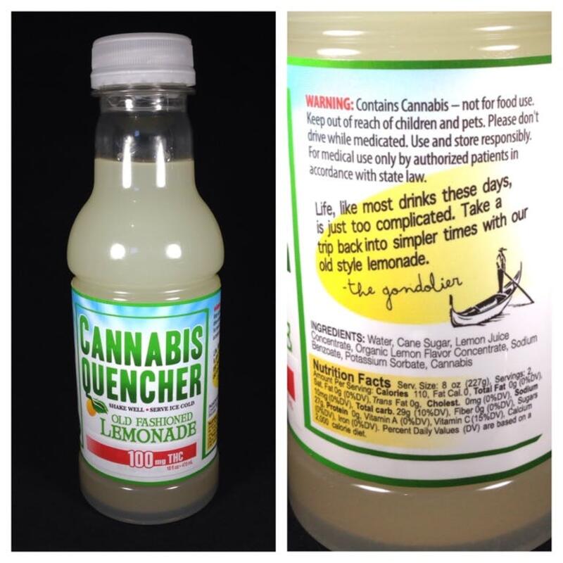 Cannabis Quencher - Classic Lemonade 100mg