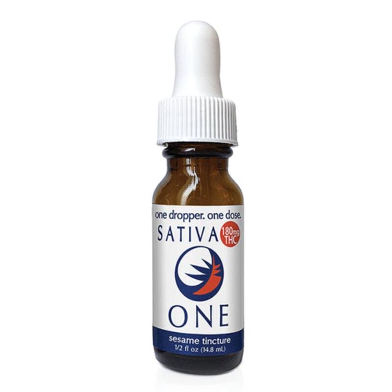 Sativa ONE Sesame Oil Tincture - 180mg