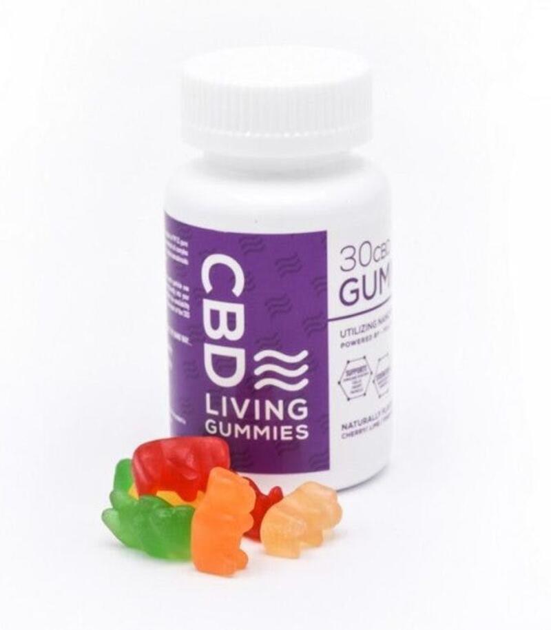 CBD Living Gummy Bears 300mg 30ct