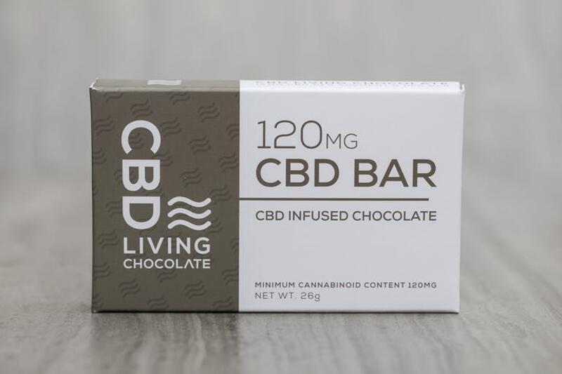 CBD Living Milk Chocolate 120mg Bar